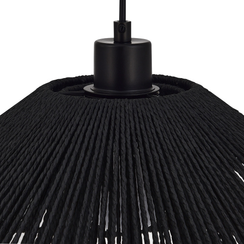 SLE6023-403-01 Светильник подвесной черный/черный E27 1*40W VERVE фото 4