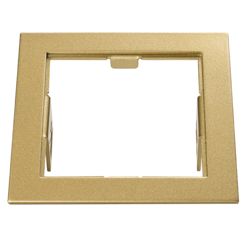 214513 Рамка DOMINO QUADRO MR16 ЗОЛОТО 214513 Рамка DOMINO QUADRO MR16 ЗОЛОТО