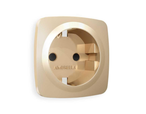 Лицевая панель розетки AMBRELLA VOLT OP6070 Лицевая панель розетки AMBRELLA VOLT OP6070