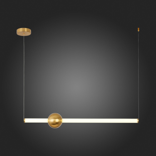 SL1222.203.01 Светильник подвесной ST-Luce Золотистый/Золотистый, Белый LED 1*18W 4000K ANGURRA фото 6