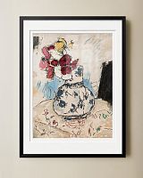 Жикле Vintage Abstarct flowers