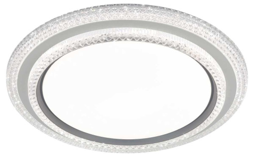 Светильник потолочный светодиодный ЭРА SPB-6 Sunny 86W-3K-6,5K-RC WH+GR с ДУ Б0070185