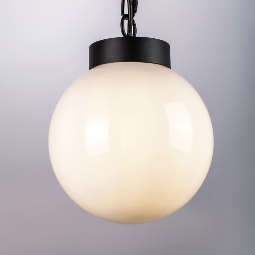 373110 Светильник BOLLA 1x10W (led) E27 ЧЕРНЫЙ IP65/IP44 фото 6