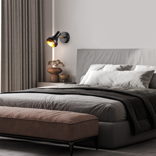 Спот Escada 1147/1A E14*40W Black фото 2 Спот Escada 1147/1A E14*40W Black фото 2