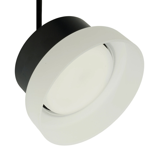 Светильник потолочный Feron Barrel HL4608 OPAL levitation 12W, 230V, GX53, черный, на подвесе 1,7 м фото 10
