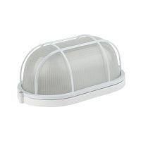 Светильник НБП 04-60-002 212х105х85мм E27,  max 60 Вт, алюм., стекло, решетка, IP54, белый