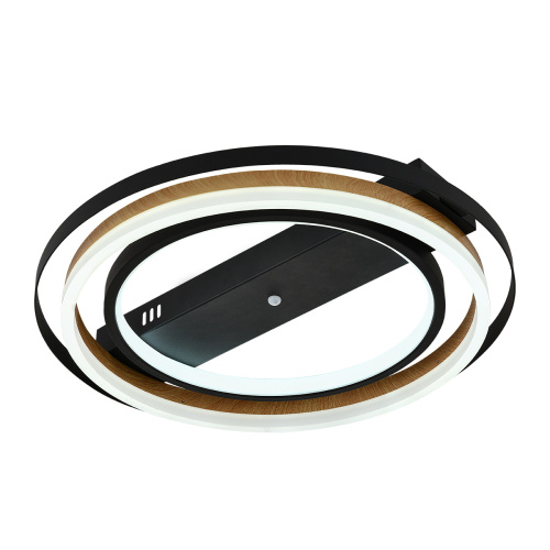 Потолочный светильник Escada 10247/2 LED*60W Black/Wood фото 3 Потолочный светильник Escada 10247/2 LED*60W Black/Wood фото 3
