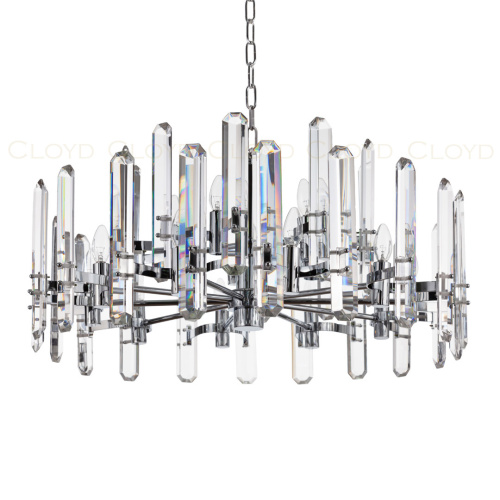 Люстра Cloyd ESTRADA C15 / Ø85 см - хром (арт.10275) фото 3 Люстра Cloyd ESTRADA C15 / Ø85 см - хром (арт.10275) фото 3