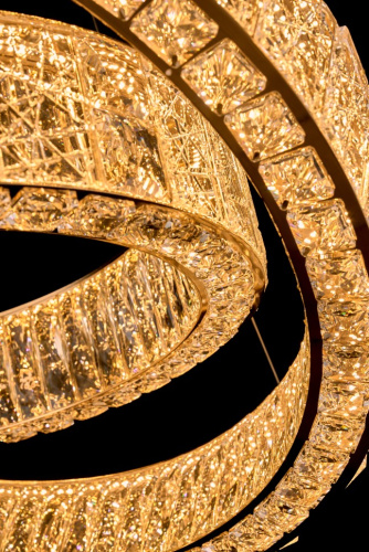 Люстра подвесная Ravissement Gold FL1057-14P фото 3