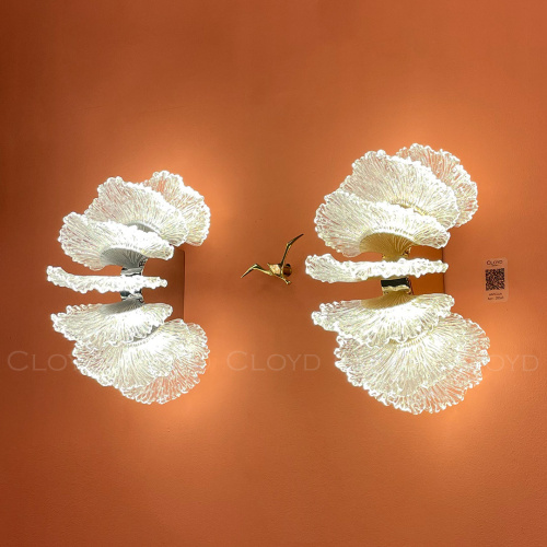 Бра Cloyd ANTIGUA W1 / выс. 17 см - хром (арт.20391) фото 3