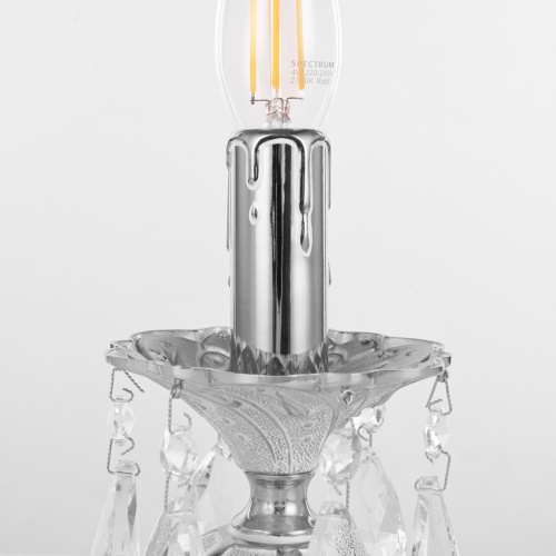 Настольная лампа AL77500L/1-23 NW Bohemia Ivele Crystal (Богемия Ивеле Кристалл) фото 7