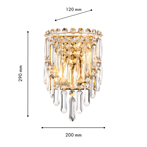 Бра Favourite 4724-2W Диадем/Diadem фото 5