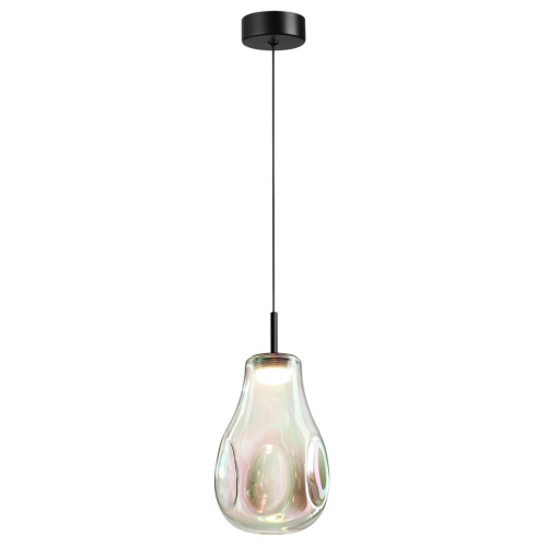 5098/4LB PENDANT ODL25 365 черный/бензиновый/металл/стекло Подвес LED 4W 4000K 388Лм NAVE фото 3