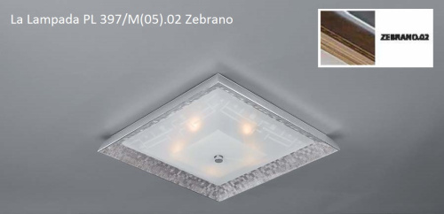 La Lampada PL 397/4.02 Zebrano La Lampada PL 397/4.02 Zebrano
