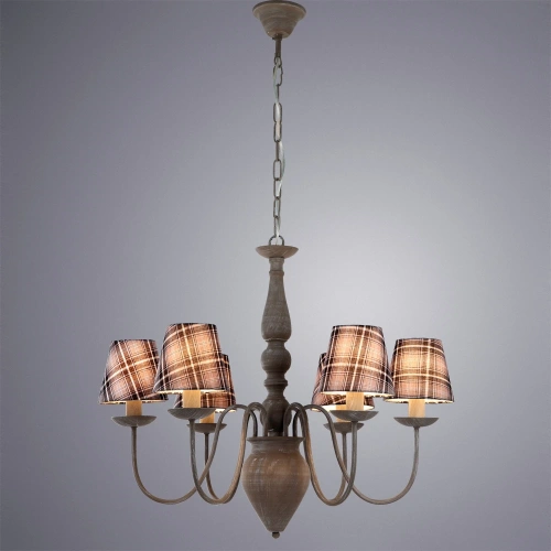 Подвесная люстра Arte Lamp SCOTCH A3090LM-6GY фото 2