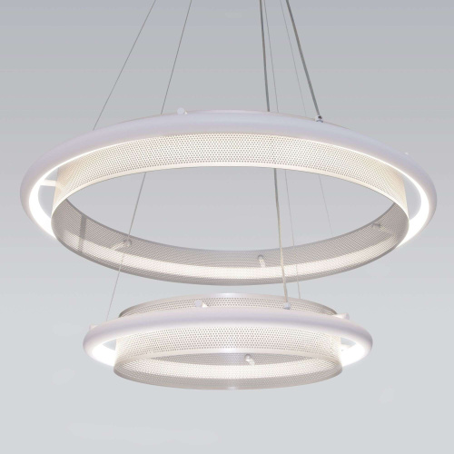 Умный подвесной светильник 90241/2 белый/ серебро Smart фото 4