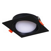 Встраиваемый светильник Reluce Technical 53026-9.0-001LD GX53 BK