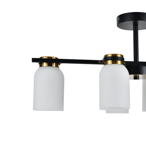 Светильник на штанге Escada 1151/6P E14*40W Black/Brass фото 3