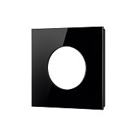 Рамка стеклянная FRM-GLARE-GC-1-BK Arlight 043833