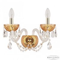 Бра 5402B/2/165 G Amber/M-1G Bohemia Ivele Crystal (Богемия Ивеле Кристалл)