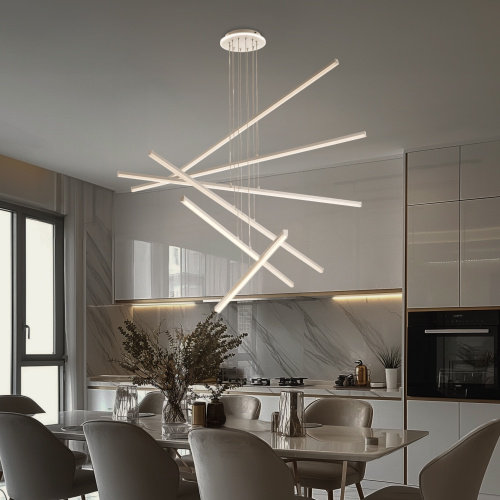 Citilux Trent CL203760 LED Люстра подвесная с пультом Белая фото 16 Citilux Trent CL203760 LED Люстра подвесная с пультом Белая фото 16