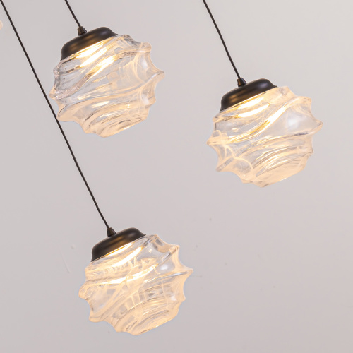 Подвесной светильник MD25030003-5A matt black/clear фото 3 Подвесной светильник MD25030003-5A matt black/clear фото 3