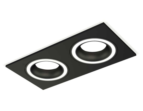 Комплект встраиваемого светильника Ambrella light Techno Spot XC7636040 SBK черный песок (C7636, N7111)