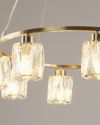 Люстра подвесная Moderli V11685-8P Prismique фото 3 Люстра подвесная Moderli V11685-8P Prismique фото 3