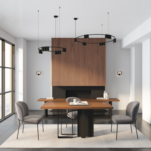 DK5060-BK Бра ORBIT, IP20, 3000К, LED, 10 Вт, черный матовый, алюминий фото 7 DK5060-BK Бра ORBIT, IP20, 3000К, LED, 10 Вт, черный матовый, алюминий фото 7