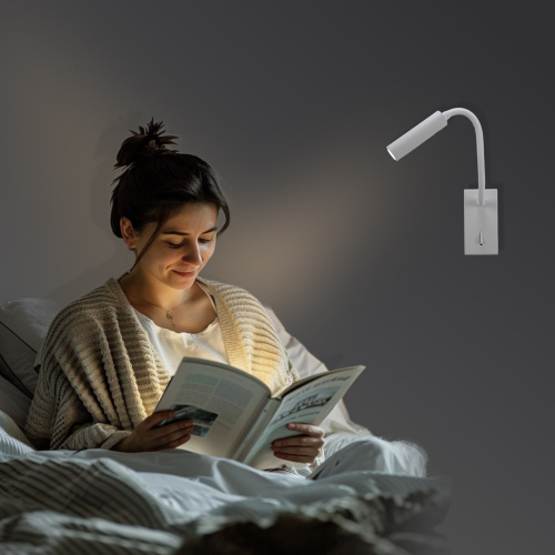 Citilux Декарт CL704360 LED Светильник гибкий с выключателем Белый фото 20 Citilux Декарт CL704360 LED Светильник гибкий с выключателем Белый фото 20