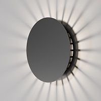 Светильник уличный настенный со световой проекцией Firenze (35178/D) черный 35178/D