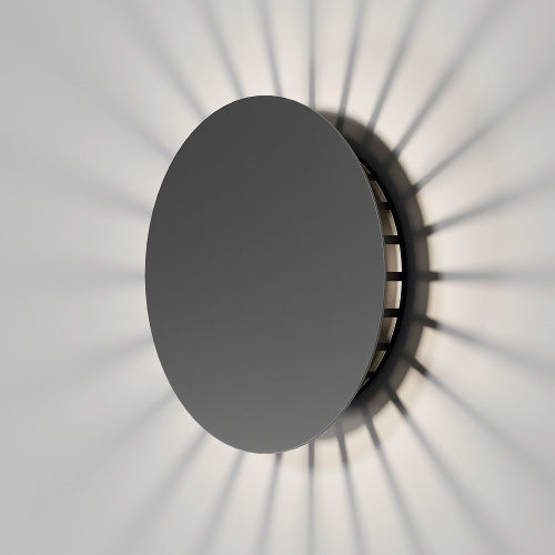 Светильник уличный настенный со световой проекцией Firenze (35178/D) черный 35178/D