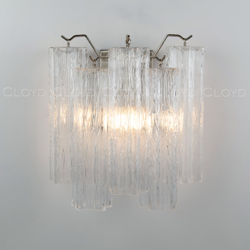 Бра Cloyd ANNO-D W1 / выс. 29 см - хром - прозрачн.стекло (арт.20469) фото 3 Бра Cloyd ANNO-D W1 / выс. 29 см - хром - прозрачн.стекло (арт.20469) фото 3