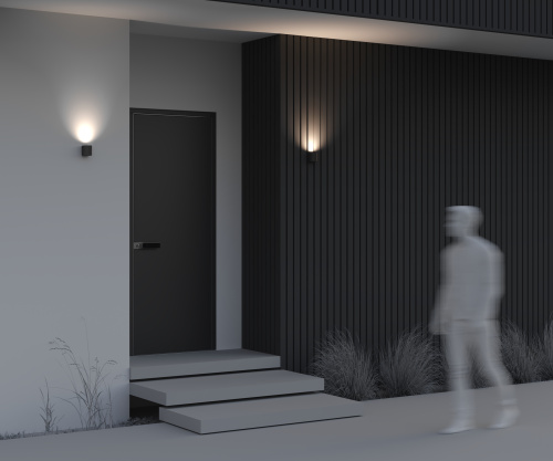 Уличный настенный светильник Outdoor O044WL-01B фото 8