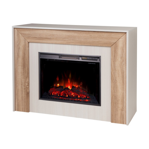 Электрокамин RealFlame Jersey 25,5 WT с очагом Sparta 25,5 LED фото 2