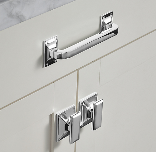 Ручка-кнопка Marais Small Polished Chrome фото 3