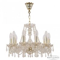 Люстра хрустальная 104/10/165 G Bohemia Ivele Crystal (Богемия Ивеле Кристалл)