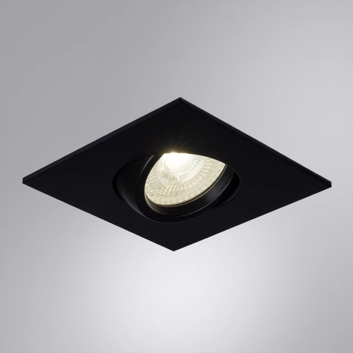 Точечный встраиваемый светильник Arte Lamp GIRO A2866PL-1BK фото 2 Точечный встраиваемый светильник Arte Lamp GIRO A2866PL-1BK фото 2
