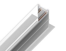 Шинопровод встраиваемый под ГКЛ 12.5мм Magnetic 25 220В белый 2м