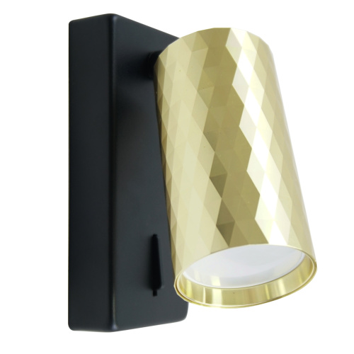 Светильник Feron ML1880 PRISM 35W, 230V, GU10, золото и чёрный фото 3