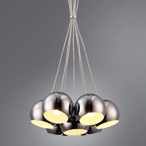 Подвесная люстра Arte Lamp RONDO A8072SP-7CC фото 2 Подвесная люстра Arte Lamp RONDO A8072SP-7CC фото 2