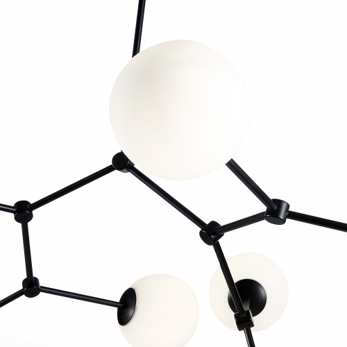 SL1506.403.08 Люстра подвесная ST-Luce Черный/Белый E14 8*40W CHIETI фото 7 SL1506.403.08 Люстра подвесная ST-Luce Черный/Белый E14 8*40W CHIETI фото 7
