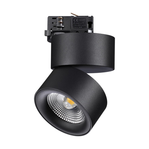 358787 PORT NT21 315 черный Трехфазный трековый светодиодный светильник IP20 LED 25W 4000K 2200Лм 100-265V GRODA фото 4 358787 PORT NT21 315 черный Трехфазный трековый светодиодный светильник IP20 LED 25W 4000K 2200Лм 100-265V GRODA фото 4