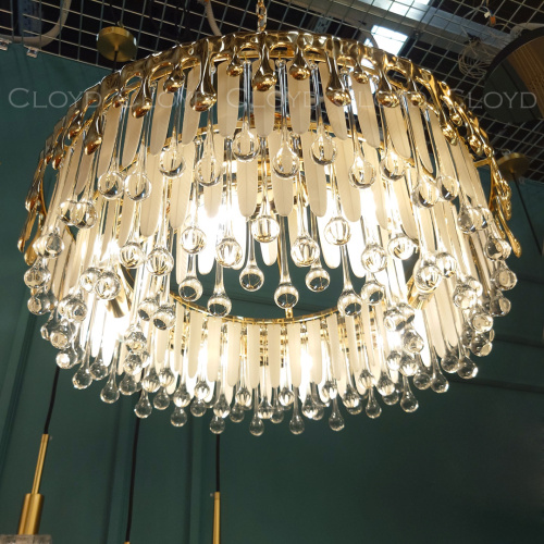 Люстра Cloyd CAPULETTI C8 / Ø60 см - золото (арт.11207) фото 4