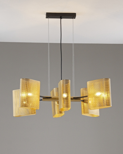 Люстра подвесная Moderli V11814-6P Metalicana фото 3