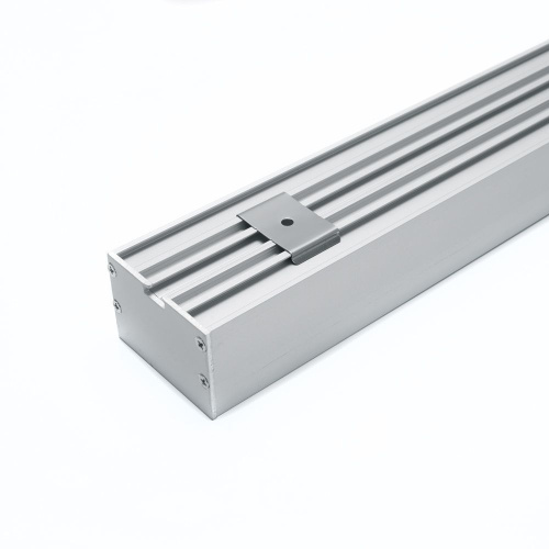 Профиль алюминиевый накладной "Линии света", серебро, CAB257 фото 4