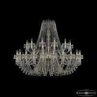 Люстра хрустальная 1410/24+12/530 G V0300 Bohemia Ivele Crystal (Богемия Ивеле Кристалл)