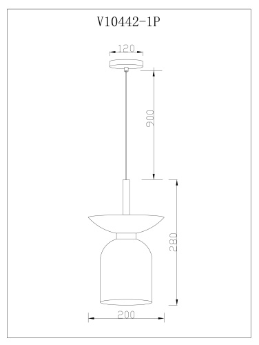 Светильник подвесной Moderli V11553-1P Lecce фото 6 Светильник подвесной Moderli V11553-1P Lecce фото 6