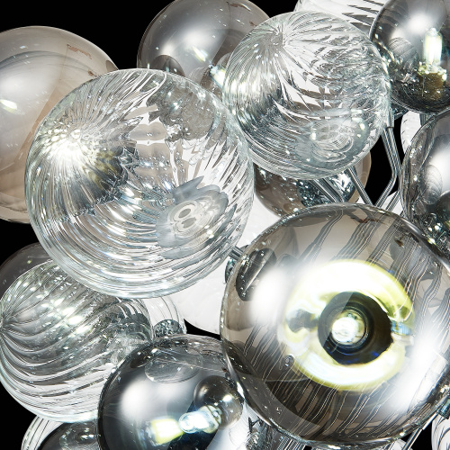 SL1124.103.29 Люстра подвесная ST-Luce Хром/Дымчатый, Прозрачный G9 29*5W 4000K VINETTO фото 11 SL1124.103.29 Люстра подвесная ST-Luce Хром/Дымчатый, Прозрачный G9 29*5W 4000K VINETTO фото 11