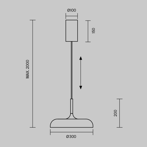 Подвесной светильник Maytoni MOD189PL-L30W3K фото 9